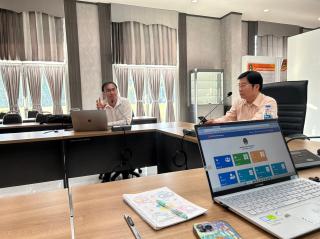 ประชุมการพิจารณาและนำเสนอระบบบริหารจัดการห้องพักและสถานที่